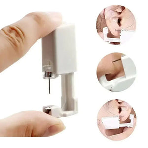 Planet Gates 20pcs Safety Ear Piercing Gun Kit Disposable Disinfect Safety Earring Piercer Machine Studs Nose CLip Body Jewelry Piercing Tool