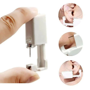 Planet Gates 20pcs Safety Ear Piercing Gun Kit Disposable Disinfect Safety Earring Piercer Machine Studs Nose CLip Body Jewelry Piercing Tool