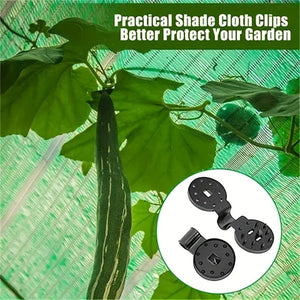 Planet Gates 20pcs/set 20pcs Reusable Shade Cloth Clips: Fast & Easy Installation for Home & Garden Sunshade Netting