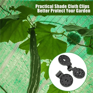 Planet Gates 20pcs/set 20pcs Reusable Shade Cloth Clips: Fast & Easy Installation for Home & Garden Sunshade Netting