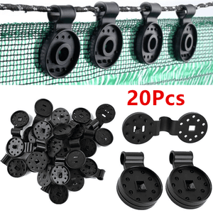 Planet Gates 20pcs/set 20pcs Reusable Shade Cloth Clips: Fast & Easy Installation for Home & Garden Sunshade Netting