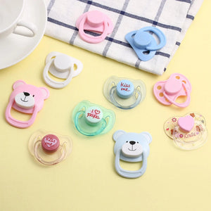 Planet Gates 20Styles Cute Doll Magnet Pacifier Simulation Lovely New Baby Kids Toy Dummy Nipples DIY Handmade Accessories Doll Supplies