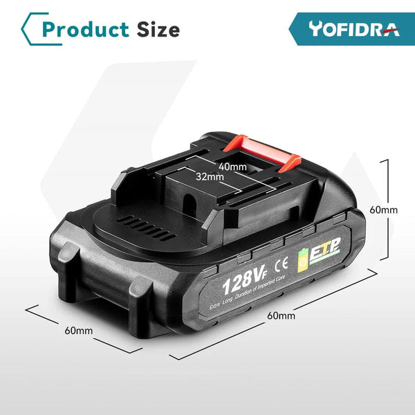 Planet Gates 20V Rechargeable Lithium Battery EU Plug.388VF 15000mAh.928VF 22500mAh.Battery Capacity Indicator.for Chainsaw Electric Drill