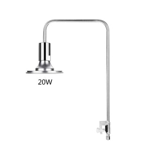 Planet Gates 20W Aquarium LED Lights 20W/40W Aquatic Water Grass Plant Growth Lamp Turtle Reptile Lighting Clip-on Light for Fish Tank