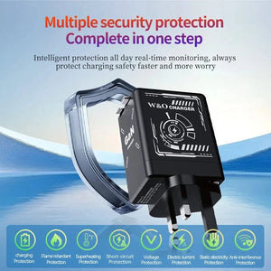 Planet Gates 20W GaN Fast Charging USB C Charger Super Charge Adapter Multi-protocol Compatibility Charger For Huawei iPhone Samsung New