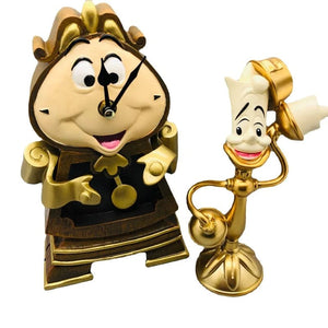 Planet Gates 20x15x6cm B Disney Beauty And The Beast Cogsworth Mr Clock 24cm Action Figure Figurine Collection Decoration Toys Pvc Model Christmas Gifts