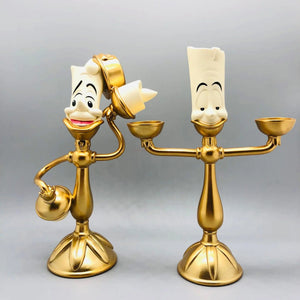 Planet Gates 20x15x6cm B Disney Beauty And The Beast Cogsworth Mr Clock 24cm Action Figure Figurine Collection Decoration Toys Pvc Model Christmas Gifts