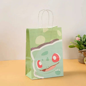 Planet Gates 21 15 8cm / 12pcs 12Pcs/Set New Pokemon Pikachu Party Supplies Gift Bag flat pocket Children Cartoon Theme Happy Birthday Candy Bag Toys Supplies