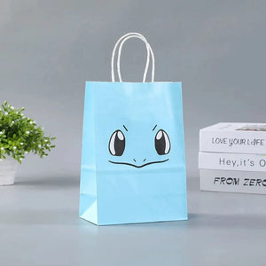 Planet Gates 21 15 8cm / 12pcs 12Pcs/Set New Pokemon Pikachu Party Supplies Gift Bag flat pocket Children Cartoon Theme Happy Birthday Candy Bag Toys Supplies
