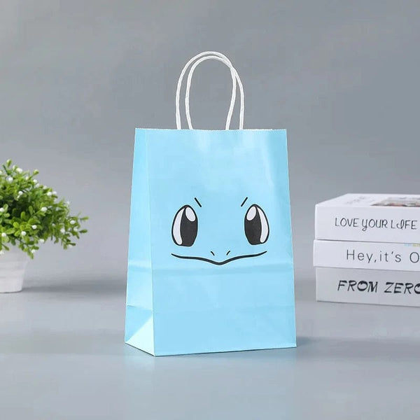 Planet Gates 21 15 8cm / 12pcs 12Pcs/Set New Pokemon Pikachu Party Supplies Gift Bag flat pocket Children Cartoon Theme Happy Birthday Candy Bag Toys Supplies