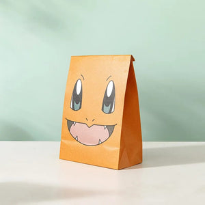 Planet Gates 21 15 8cm / 12pcs 12Pcs/Set New Pokemon Pikachu Party Supplies Gift Bag flat pocket Children Cartoon Theme Happy Birthday Candy Bag Toys Supplies