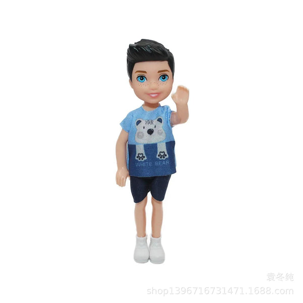 Planet Gates 21 5 Inch Mini Kelly Doll Accessories Fashion Chelsea Doll Clothes Party Grown Outfits Kids Girls Toys for Children Birthday Gift