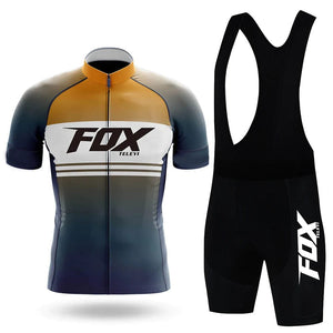 Planet Gates 21 / XXL 2024 fox teleyi Cycling Bib Shorts Men's MTB Bike Jersey Clothing Summer Complete Racing Bicycle Clothes Quick-Dry Sports Set