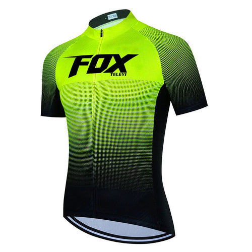 Planet Gates 21 / XXL 2024 fox teleyi Cycling Bib Shorts Men's MTB Bike Jersey Clothing Summer Complete Racing Bicycle Clothes Quick-Dry Sports Set