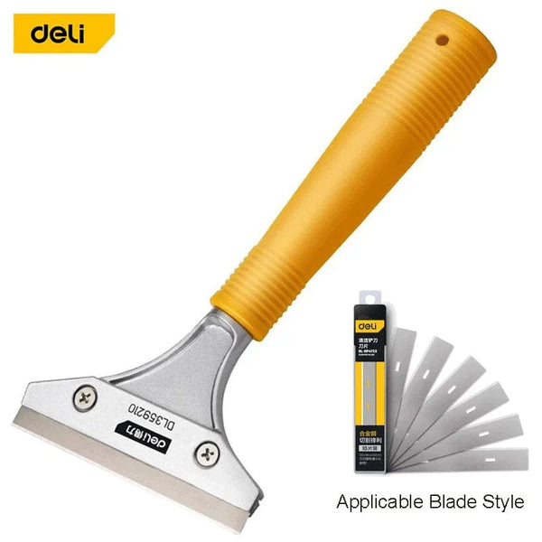 Planet Gates 210mm Shovel Blade B Deli New Good Quality Stainless Steel Wallpaper Paint Tiles Flooring Scraper 600 mm Remover With Blade Household Cleaning Tools