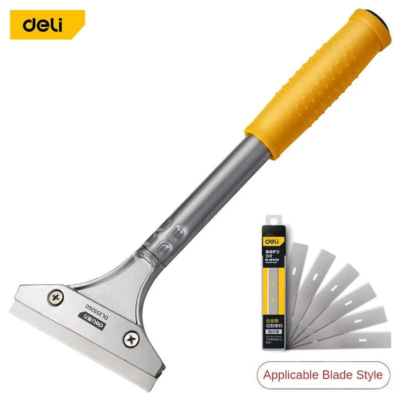 Planet Gates 210mm Shovel Blade B Deli New Good Quality Stainless Steel Wallpaper Paint Tiles Flooring Scraper 600 mm Remover With Blade Household Cleaning Tools