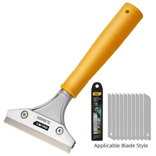 Planet Gates 210mm Shovel Blade B Deli New Good Quality Stainless Steel Wallpaper Paint Tiles Flooring Scraper 600 mm Remover With Blade Household Cleaning Tools