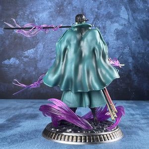 Planet Gates 21cm Zoro No box New One Piece Anime Figure Bath Blood Roronoa Zoro PVC 21cm Action Figure Collection Exquisite Model Birthday Gifts Figurine