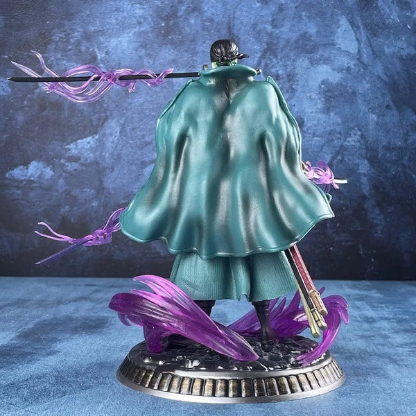 Planet Gates 21cm Zoro No box New One Piece Anime Figure Bath Blood Roronoa Zoro PVC 21cm Action Figure Collection Exquisite Model Birthday Gifts Figurine