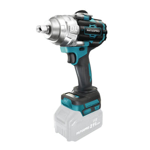 Planet Gates 21V Brushless Electric Impact Wrench 2000N.m Max Rechargable Wrench Handheld Power Tool for Makita 18v Battery(No Battery)
