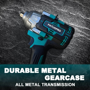 Planet Gates 21V Brushless Electric Impact Wrench 2000N.m Max Rechargable Wrench Handheld Power Tool for Makita 18v Battery(No Battery)