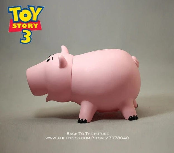 Planet Gates 21x13x13cm Disney Toy Story 4 Hamm the Piggy Bank Q Version 21cm PVC Pig Action Figures Mini Dolls Kids Toys Model for Children Gift