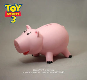 Planet Gates 21x13x13cm Disney Toy Story 4 Hamm the Piggy Bank Q Version 21cm PVC Pig Action Figures Mini Dolls Kids Toys Model for Children Gift