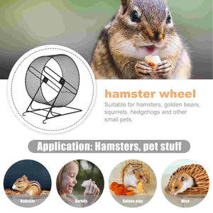Planet Gates 21X15X23CM Wheel Hamster Exercise Running Small Silent Chinchilla Largehedgehog Guinea Ratgerbil Metal Pet Quiet S Animal