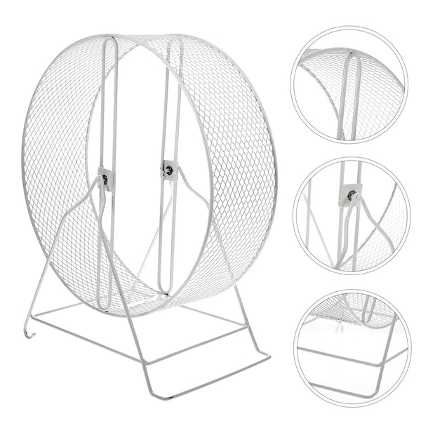 Planet Gates 21X15X23CM Wheel Hamster Exercise Running Small Silent Chinchilla Largehedgehog Guinea Ratgerbil Metal Pet Quiet S Animal