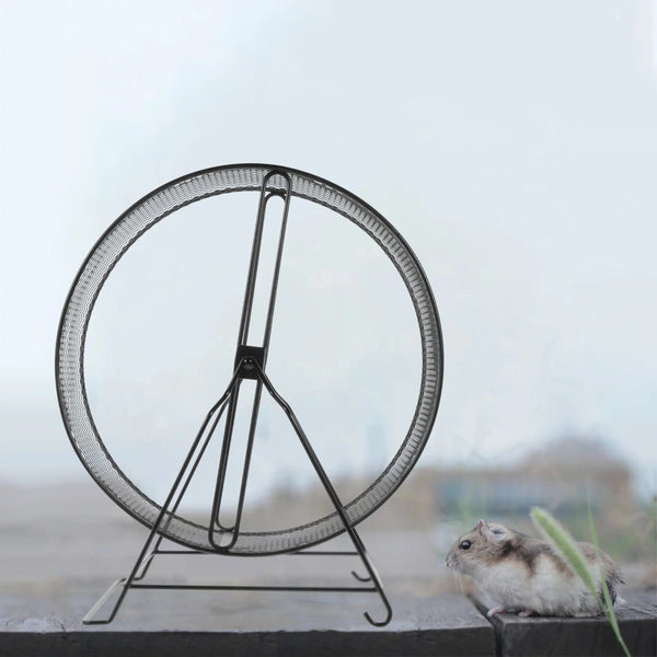 Planet Gates 21X15X23CM Wheel Hamster Exercise Running Small Silent Chinchilla Largehedgehog Guinea Ratgerbil Metal Pet Quiet S Animal
