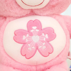 Planet Gates 22/33/45cm Care Bears Kawaii Plush Toys Pink Sakura Bear Lovely Cartoon Bear Soft Stuffed Dolls Girls Boys Cute Toys Gift