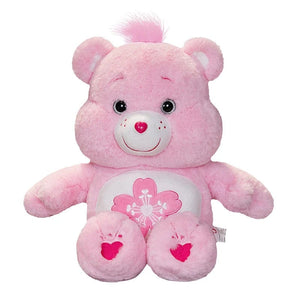 Planet Gates 22/33/45cm Care Bears Kawaii Plush Toys Pink Sakura Bear Lovely Cartoon Bear Soft Stuffed Dolls Girls Boys Cute Toys Gift