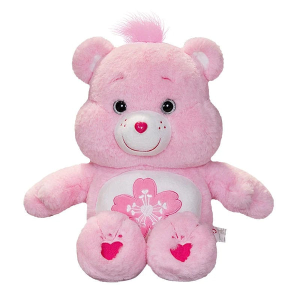 Planet Gates 22/33/45cm Care Bears Kawaii Plush Toys Pink Sakura Bear Lovely Cartoon Bear Soft Stuffed Dolls Girls Boys Cute Toys Gift