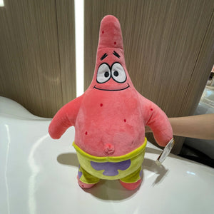Planet Gates 22-40Cm 100% Genuine Spongebob Patrick Star Kawaii Cartoon Animal Plush Toy Stuffed Doll Cartoon Soft Kids Toys Birthday Gift