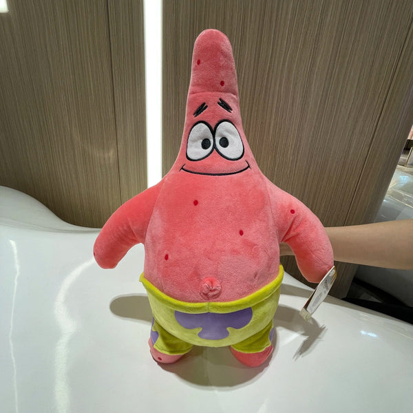 Planet Gates 22-40Cm 100% Genuine Spongebob Patrick Star Kawaii Cartoon Animal Plush Toy Stuffed Doll Cartoon Soft Kids Toys Birthday Gift
