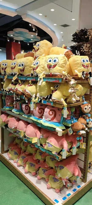 Planet Gates 22-40Cm 100% Genuine Spongebob Patrick Star Kawaii Cartoon Animal Plush Toy Stuffed Doll Cartoon Soft Kids Toys Birthday Gift
