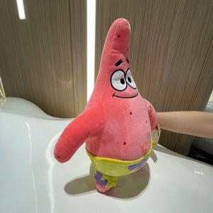 Planet Gates 22-40Cm 100% Genuine Spongebob Patrick Star Kawaii Cartoon Animal Plush Toy Stuffed Doll Cartoon Soft Kids Toys Birthday Gift