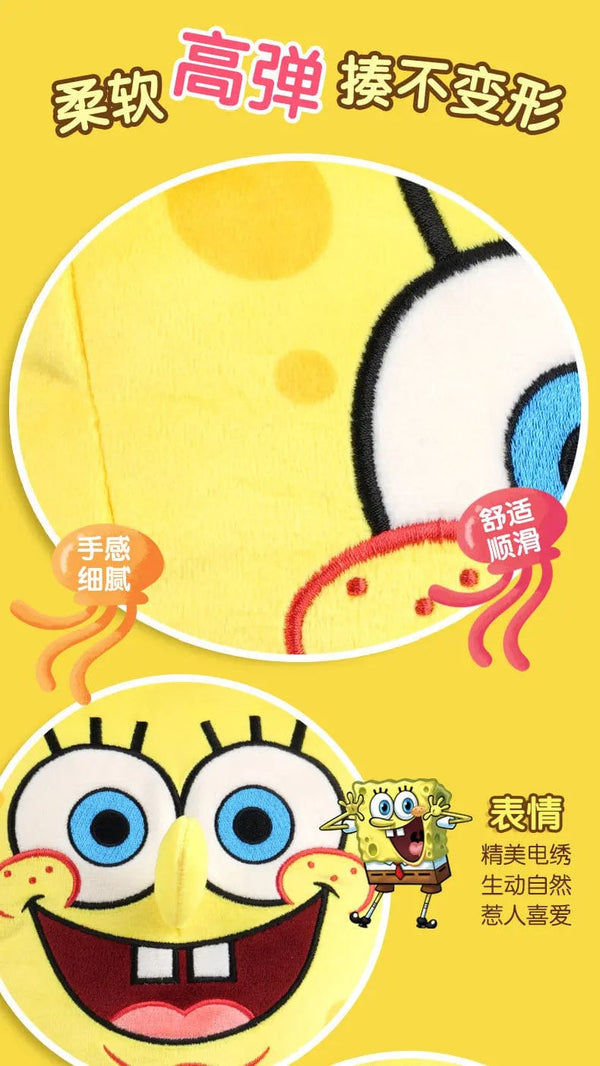 Planet Gates 22-40Cm 100% Genuine Spongebob Patrick Star Kawaii Cartoon Animal Plush Toy Stuffed Doll Cartoon Soft Kids Toys Birthday Gift
