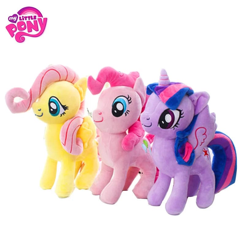 Planet Gates 22- 40cm My Little Pony Toy Stuffed Plush Doll Pinkie Pie Rainbow Dash Movie&TV Unicorn Toys Friendship Is Magic For Girls Gifts
