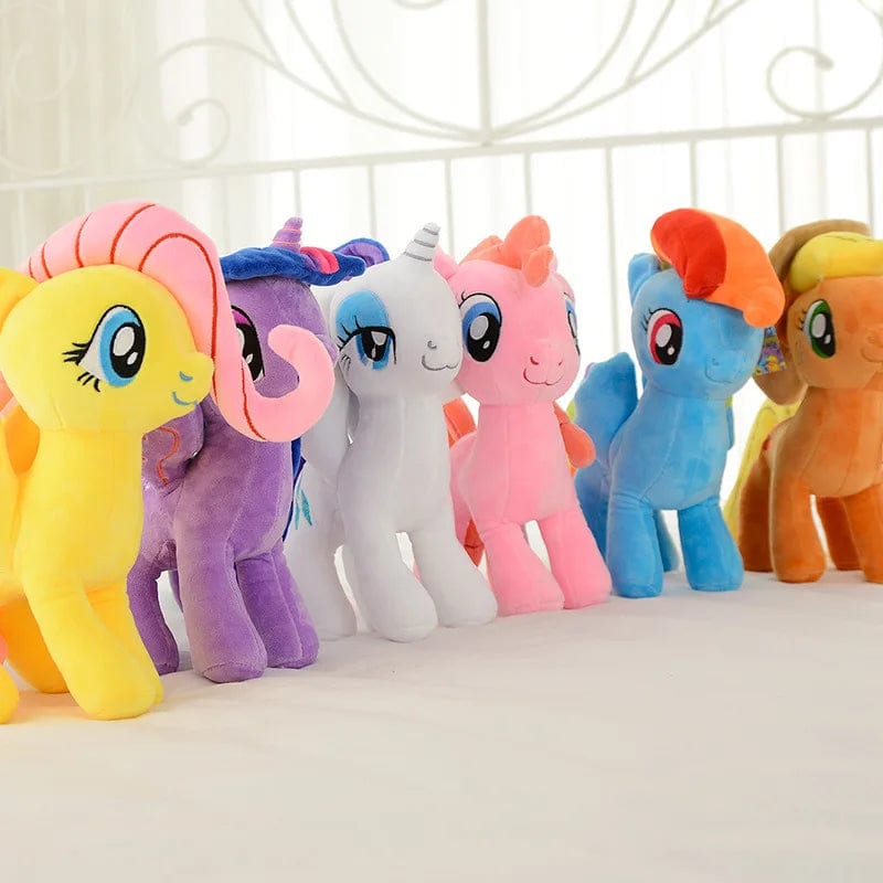 Planet Gates 22- 40cm My Little Pony Toy Stuffed Plush Doll Pinkie Pie Rainbow Dash Movie&TV Unicorn Toys Friendship Is Magic For Girls Gifts