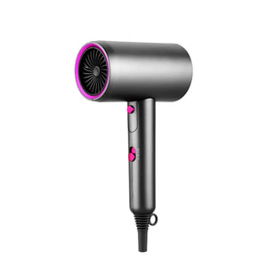 Planet Gates 2200W Hair Dryer Professional High Speed Powerful Blow Dryer Electric Negative Ion Low Noise Adjustable Salon Household Dryer