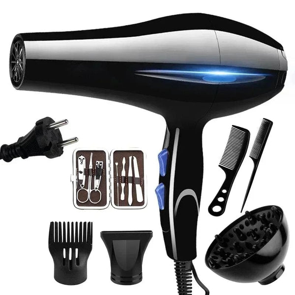 Planet Gates 2200W Professional Powerful Hair Dryer Fast Heating Hot Cold Adjustment Ionic Hair Dryer  quick drying Dryer Household