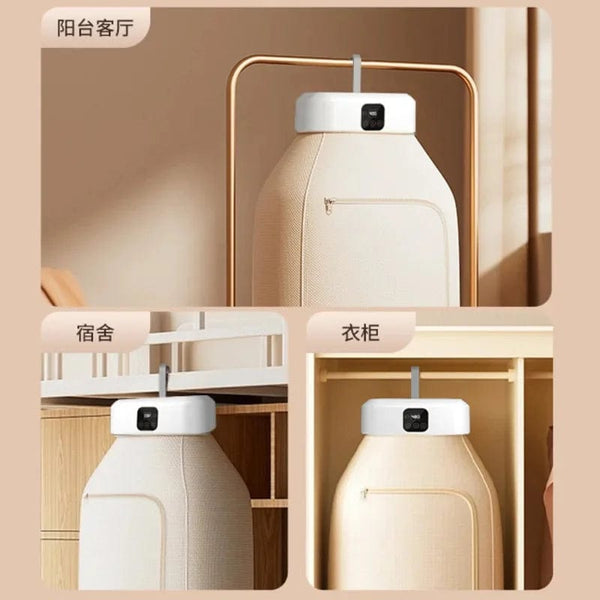 Planet Gates 220V 10kg Household Clothes Folding Dryer Multifunctional Clothing Care Hanging Ironing Machine LED Screen With Remote Control