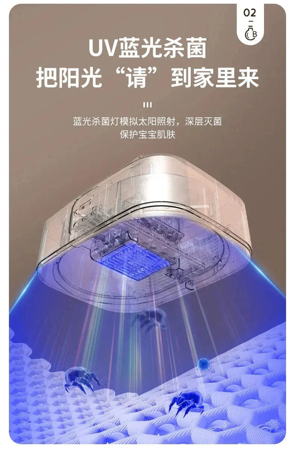 Planet Gates 220V 10kg Household Clothes Folding Dryer Multifunctional Clothing Care Hanging Ironing Machine LED Screen With Remote Control