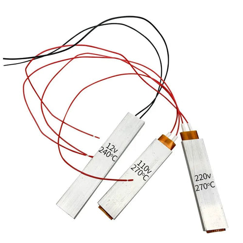 Planet Gates 220v  270degree / CHINA New PTC Heating Element 12v/110v/220v Heater Egg Incubator For Constant Thermostat Thermistor Air Heated Sensor Aluminum Shell