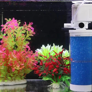 Planet Gates 220V Ultra Quiet Aquarium Internal Filter Water Purification Multi-functional Fish Tank Water Pump Wave Make Stool Sucker