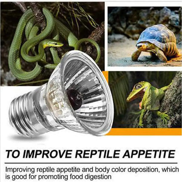 Planet Gates 220VE27 25W 50W 100W UVA+UVB Reptile Lamp Turtle Tortoise Pet Basking UV Bulbs Heating Lamp Amphibians Lizard Heating Sun Bulb