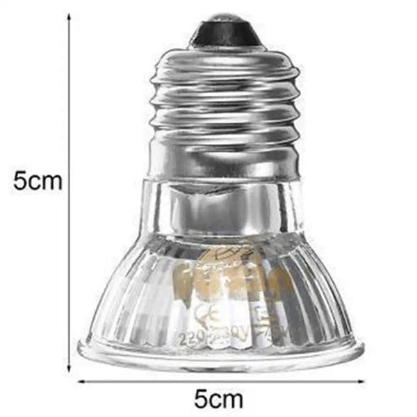 Planet Gates 220VE27 25W 50W 100W UVA+UVB Reptile Lamp Turtle Tortoise Pet Basking UV Bulbs Heating Lamp Amphibians Lizard Heating Sun Bulb