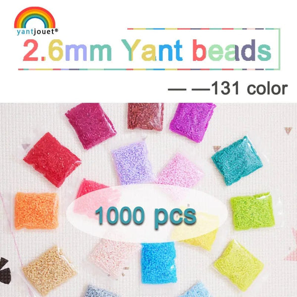 Planet Gates 225colours 2.6mm YANTJOUET 1000pcs Iron Beads for kids Hama Beads Fuse Beads Diy Puzzles Mini Beads quality Gift