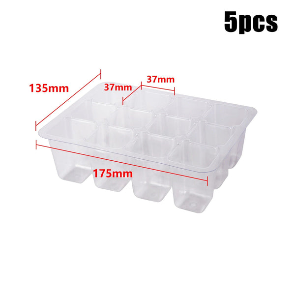 Planet Gates 2281 6/12/13 Grid Ventilation Germination Box With Ventilation Hole Cultivation Planting Box Square Round Seedling Starter Tray